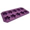 Chef Craft 3pc Flexible Thermoplastic 10-Cube Ice Cube Tray Set - Fun Flower, Beach and Star Shapes